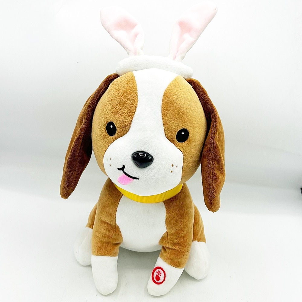 Hallmark Easter Musical Dog Bunny Ears Plush Animal Plays Whoomp There It Is